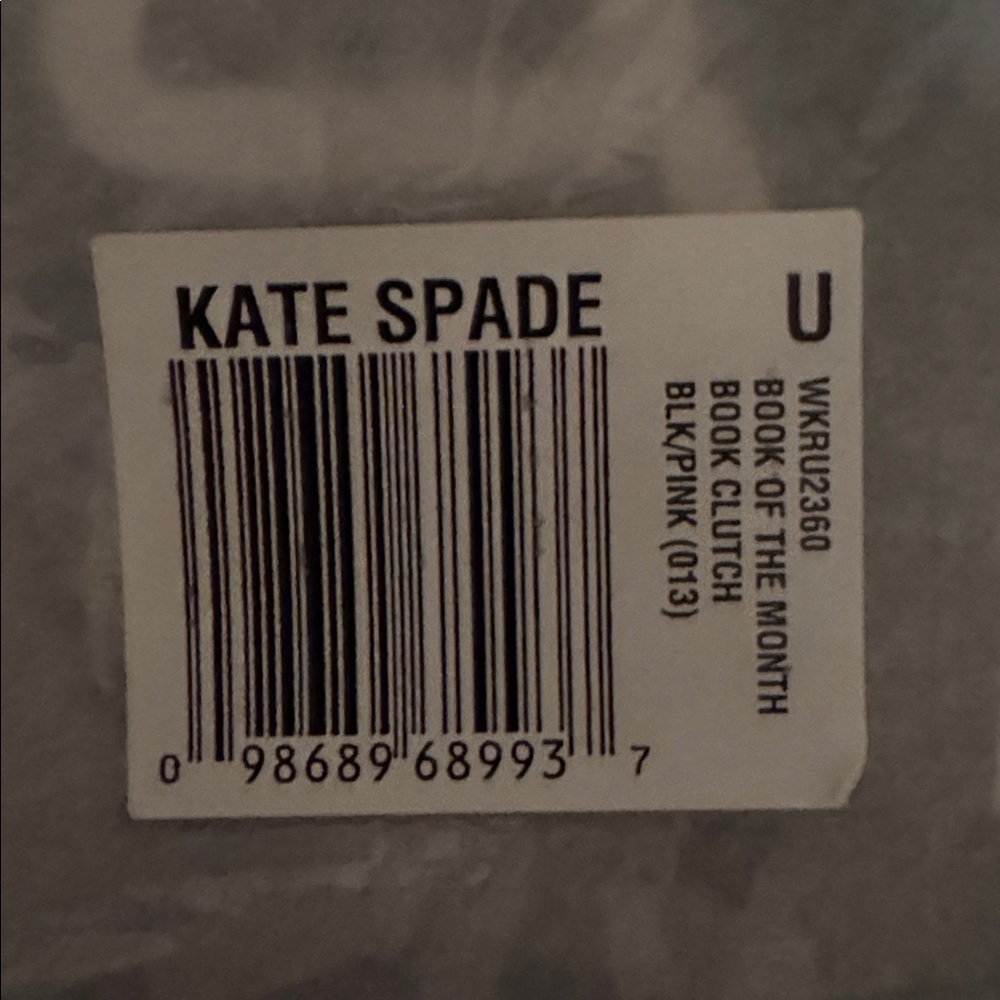 Kate Spade "Great Expectations" Book Clutch - Picture 5 of 5